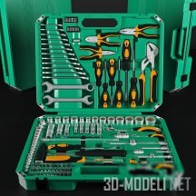 3d-модель Инструменты в ящике