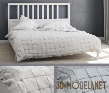 3d-модель Современный постельный комплект