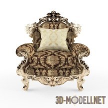 3d-модель Роскошное кресло Villa Venezia 11416 Modenese Gastone