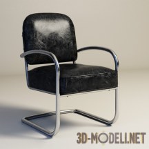 3d-модель Кожаное кресло «YORK» 441.006 Gramercy Home