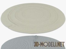 3d-модель Тонкий круглый коврик
