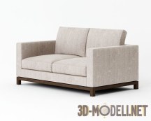 3d-модель Двухместный диван Marko Kraus Zella 62.138-168