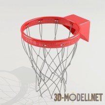 3d-модель Баскетбольные кольца с сеткой