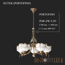 Люстра Kutek Portofino POR-ZW-5-(P)