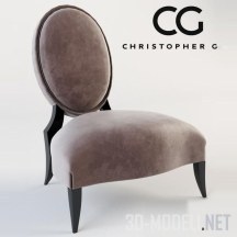 3d-модель Кресло Xaviera Villepin 2 от Christopher Guy