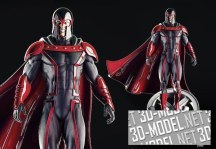 3d-модель Magneto Fan art - высокое качество