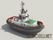 3d-модель Морской буксир