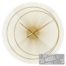 3d-модель Настенные часы Dubai