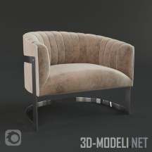 3d-модель Кресло Barrel от Milo Baughman
