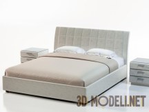 3d-модель Кровать двуспальная Dream land «Lugano»