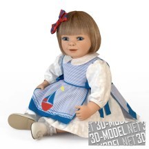 3d-модель Кукла Adora