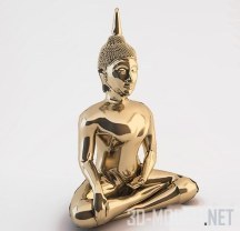Золотой индийский Будда