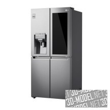 3d-модель Холодильники с морозильной камерой Instaview Door-in-Door от LG