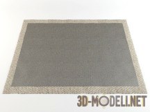 3d-модель Серый квадратный ковер