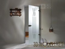 3d-модель Стеклянные двери Sklo+Glas