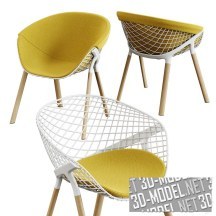 3d-модель Современное кресло Alias Kobi