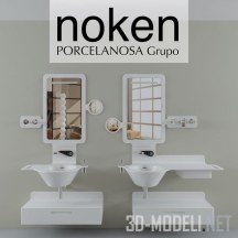 3d-модель Умывальник Mood от Noken Porcelanosa grupo