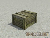 3d-модель Деревянный ящик из «С.Т.А.Л.К.Е.Р.» #3