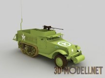 3d-модель Бронетранспортер M3A