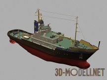 3d-модель Корабль Smit Rotterdam