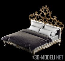 Кровать Venetian king gold
