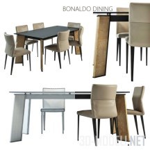 Bonaldo стол и стулья