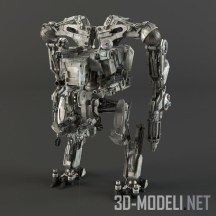 3d-модель Боевой робот
