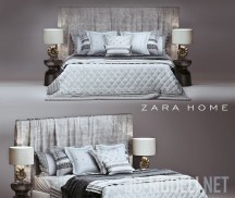 Кровать Zara Home с постельным бельем
