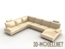 3d-модель Современный модульный диван Plimut