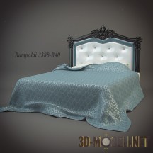 3d-модель Классическая кровать Rampoldi 3388-R40