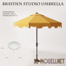 Водонепроницаемый зонт от Brayden Studio