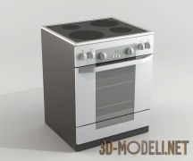 3d-модель Электрическая плита с духовкой