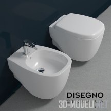 3d-модель Сантехника серии Weg от Designo Ceramica