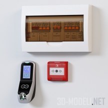3d-модель Современный электрощиток
