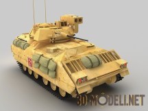 3d-модель Американская БМП M2AB