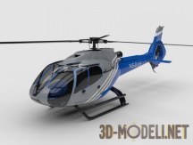 3d-модель Современный вертолет