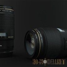 3d-модель Объектив Lens Canon YMO