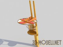 3d-модель Пляжная вышка
