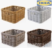 Плетеные корзины BYUHOLMA от IKEA