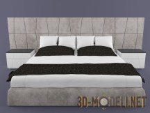 Cовременная двуспальная кровать Smania COLORADO