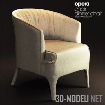 Кресло Misura Emme Opera от Mauro Lipparini