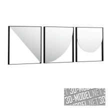 3d-модель Настенное зеркало Geo от Schonbuch