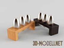 3d-модель Держатели для специй в виде скамеек
