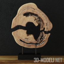 3d-модель Декор из дерева Hadi Jeffan
