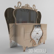 3d-модель Комод Termo, с зеркалом