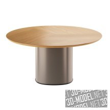 3d-модель Круглый стол Holo Pillar от Kristalia