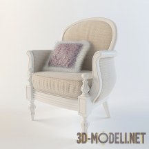 3d-модель Итальянское кресло «PAOLINA» Volpi