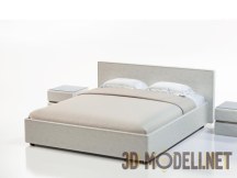 3d-модель Двуспальная кровать «Cariba» от Dream land