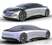 Концепт-кар Mercedes Vision EQS