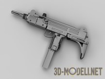 3d-модель Пистолет-пулемёт Uzi